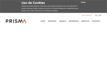 Tablet Screenshot of iprisma.es